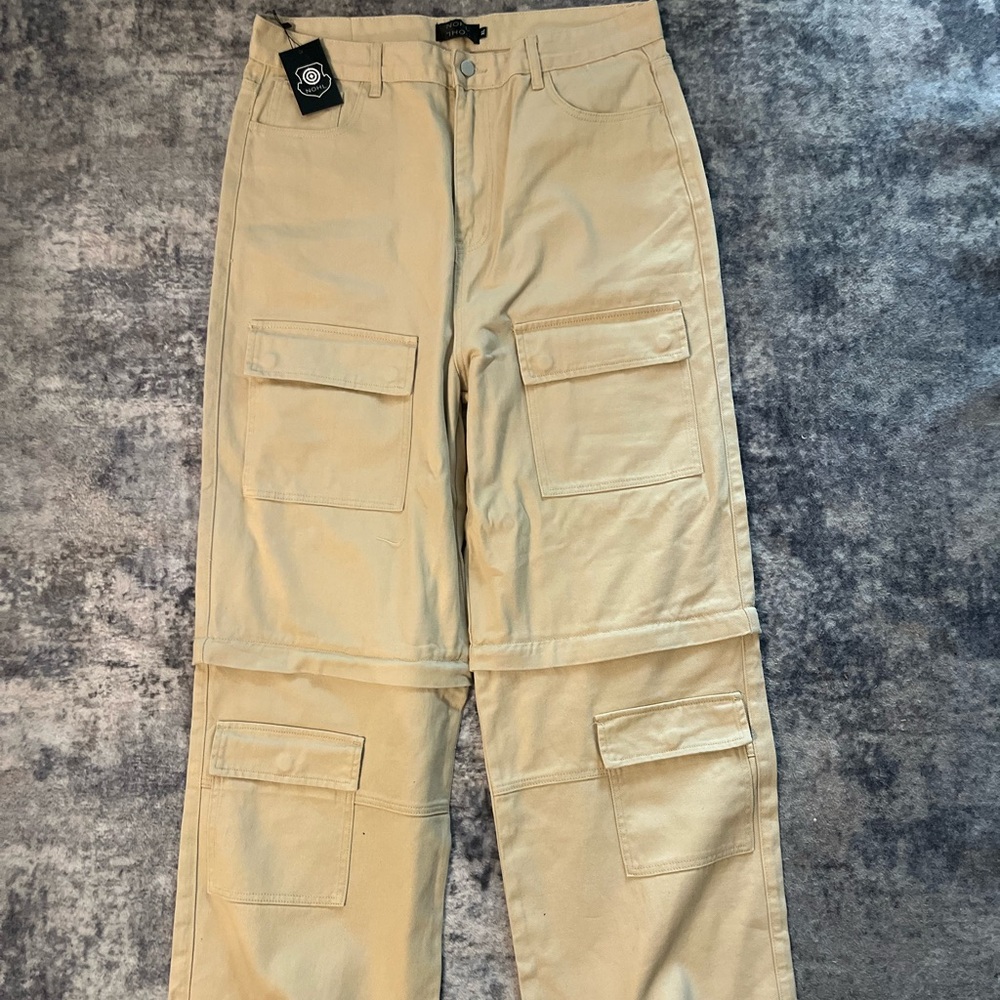 Men's Tan Cargo Pants